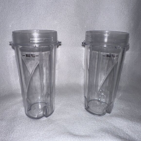 Ninja BL770 Mega Kitchen System 16 Oz Nutri Ninja 2 Cups Gray Replacement Part - Picture 1 of 6